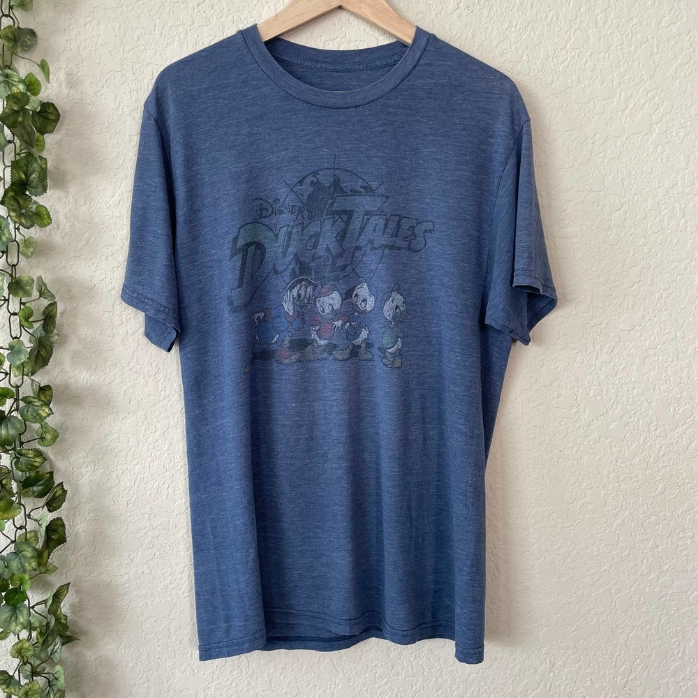 DISNEY | VINTAGE TEE SIZE L  DUCK TALES BLUE​